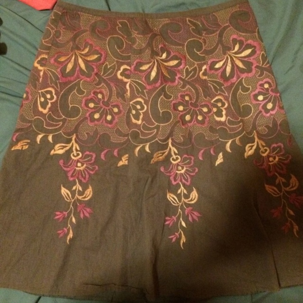 Women’s Long Linen Skirt